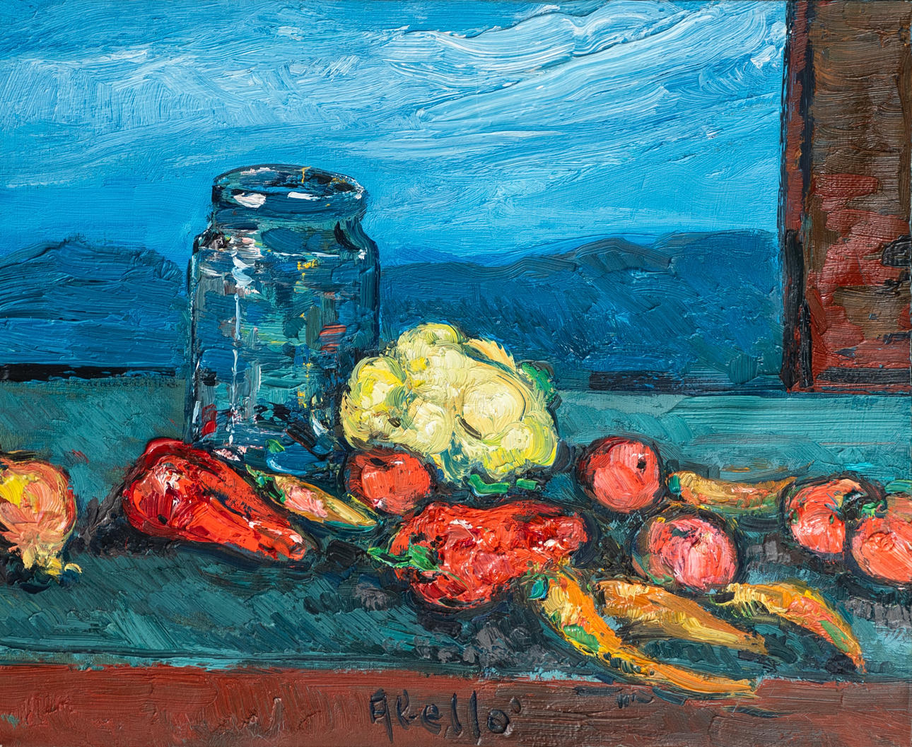 JOAN ABELLÓ PRAT (1922-2008). Bodegón.