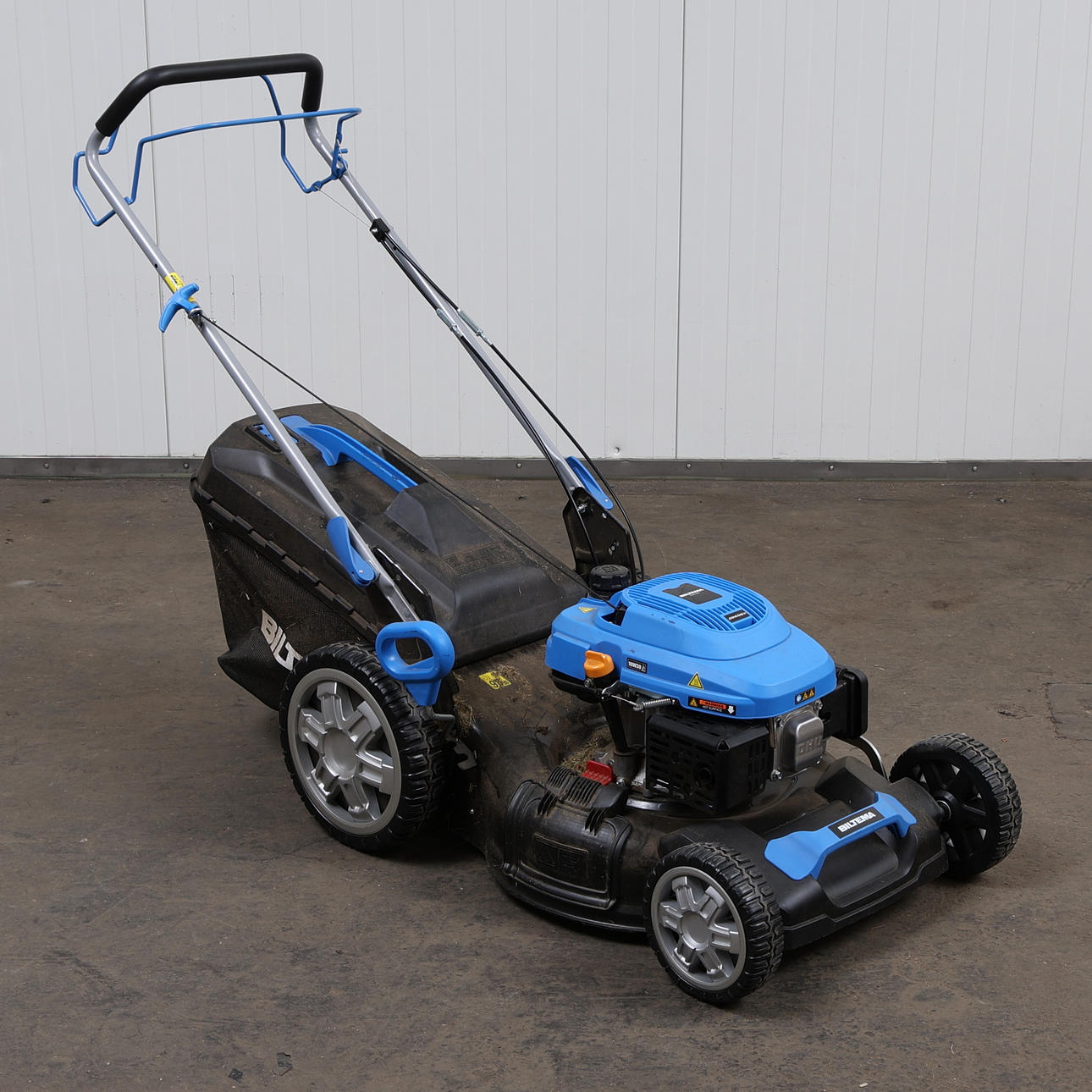 GRÄSKLIPPARE, bensin, Biltema, samtida.