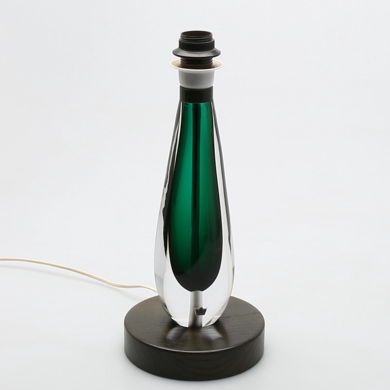 BORDSLAMPA, glas, Kosta.