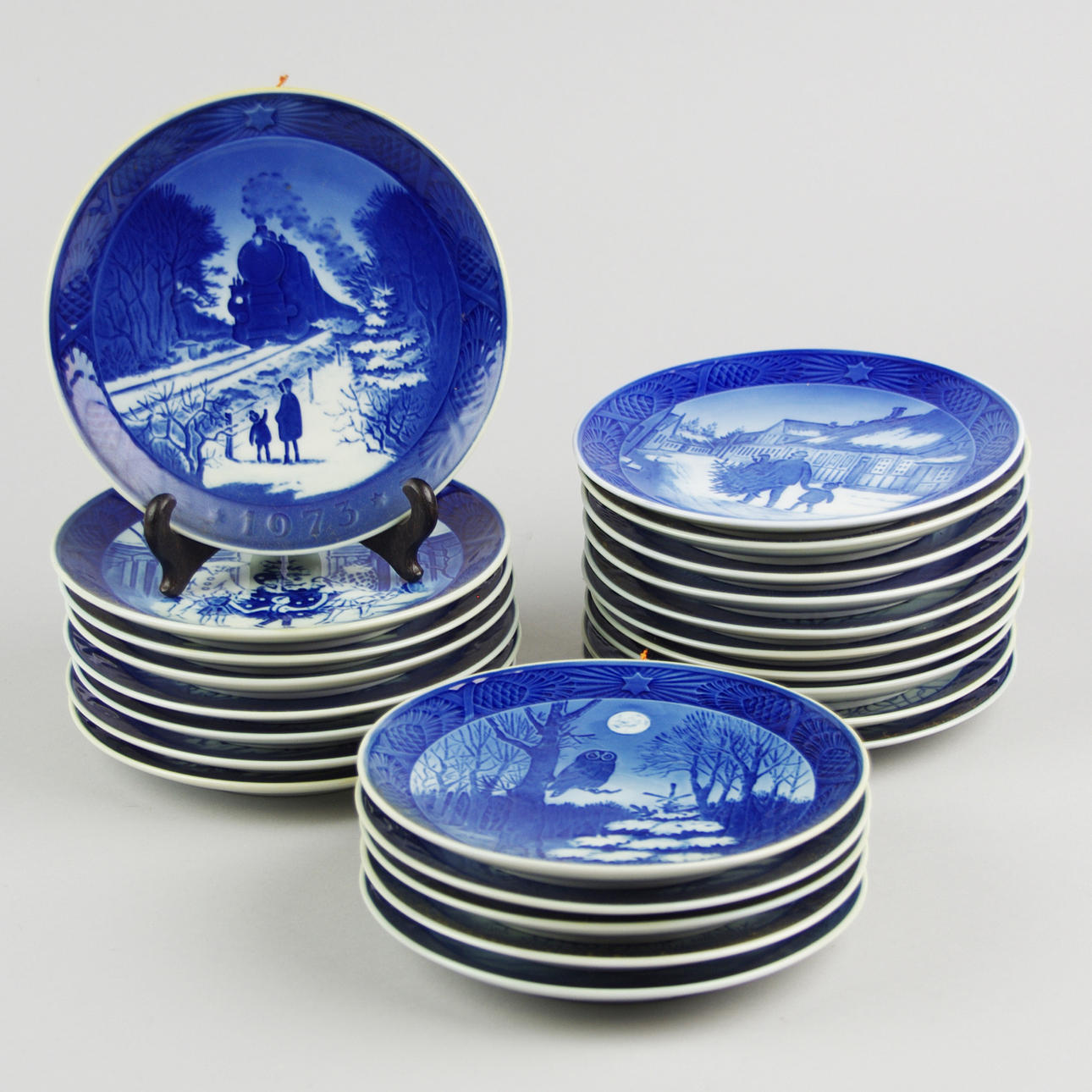 JULTALLRIKAR, porslin, Royal Copenhagen.