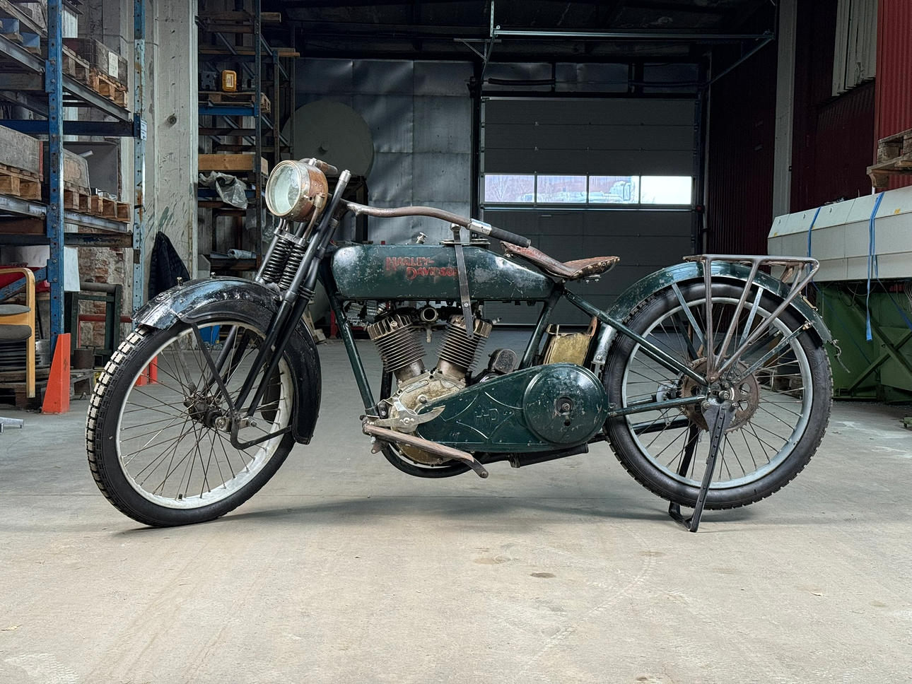 HARLEY DAVIDSON, Modell JE, 1924, USA.