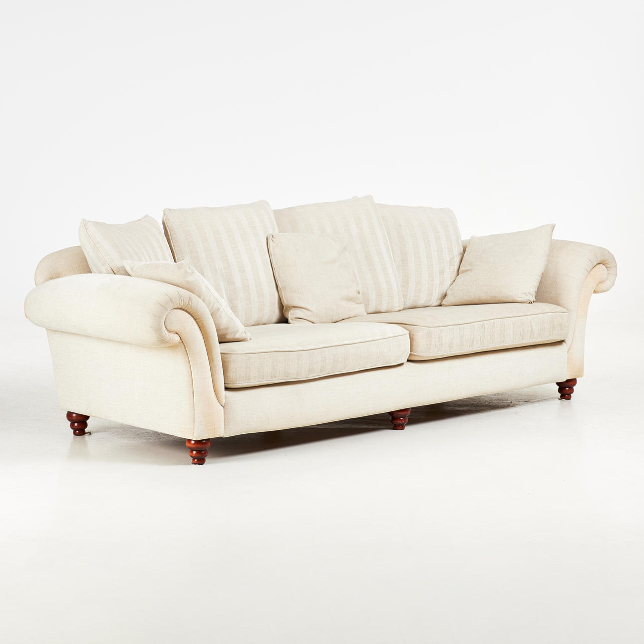 BRÖDERNA ANDERSSON, Sofa “Howard model”, textile upholstery, Tray marked, Removable upholstery.