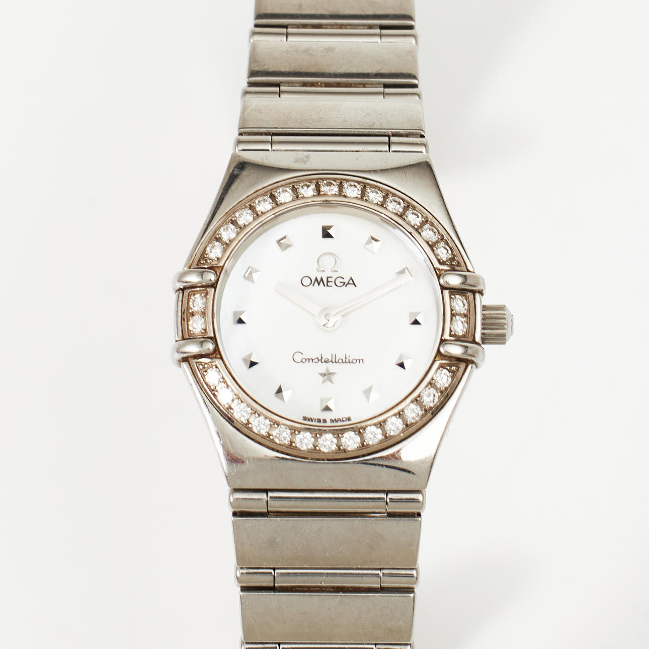 OMEGA, dameur, Constellation, stål, ca.