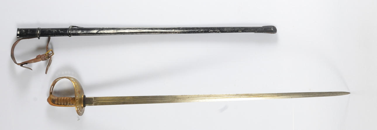 KAVALLERISABEL, manskap, 1893.