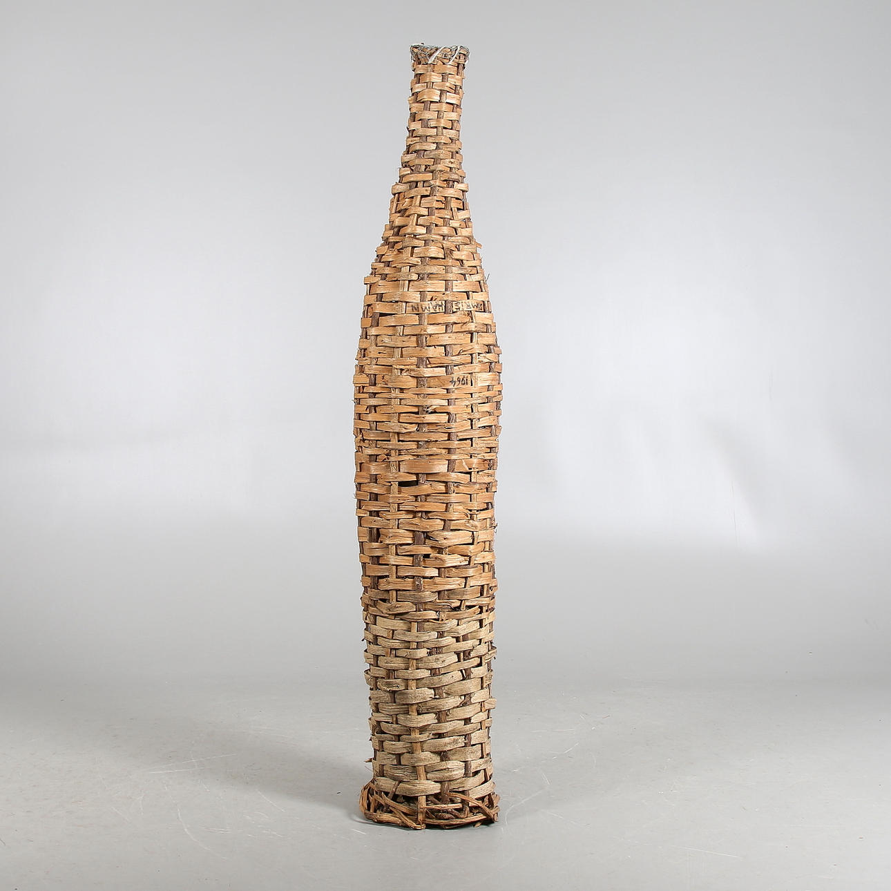 RYSSJA, flätad näver, för fiskare, Simrishamn, 1964.