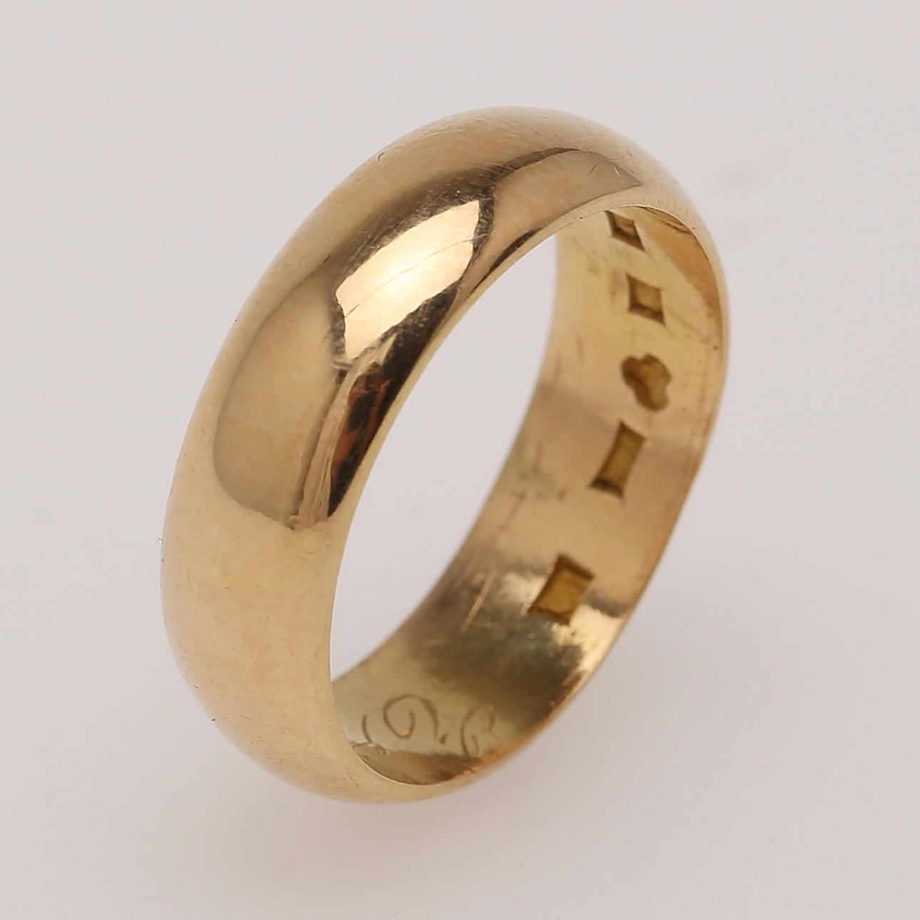 RING, 18 Karat Gold, 7,94 Gramm.
