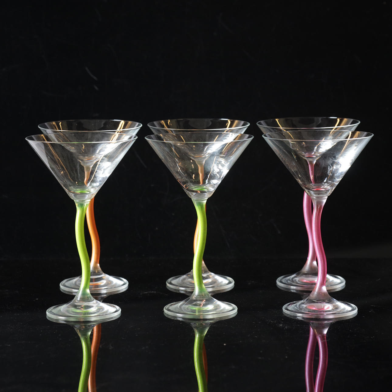 COCKTAILGLAS, 6 st, Leonardo, 1900-/2000-tal.