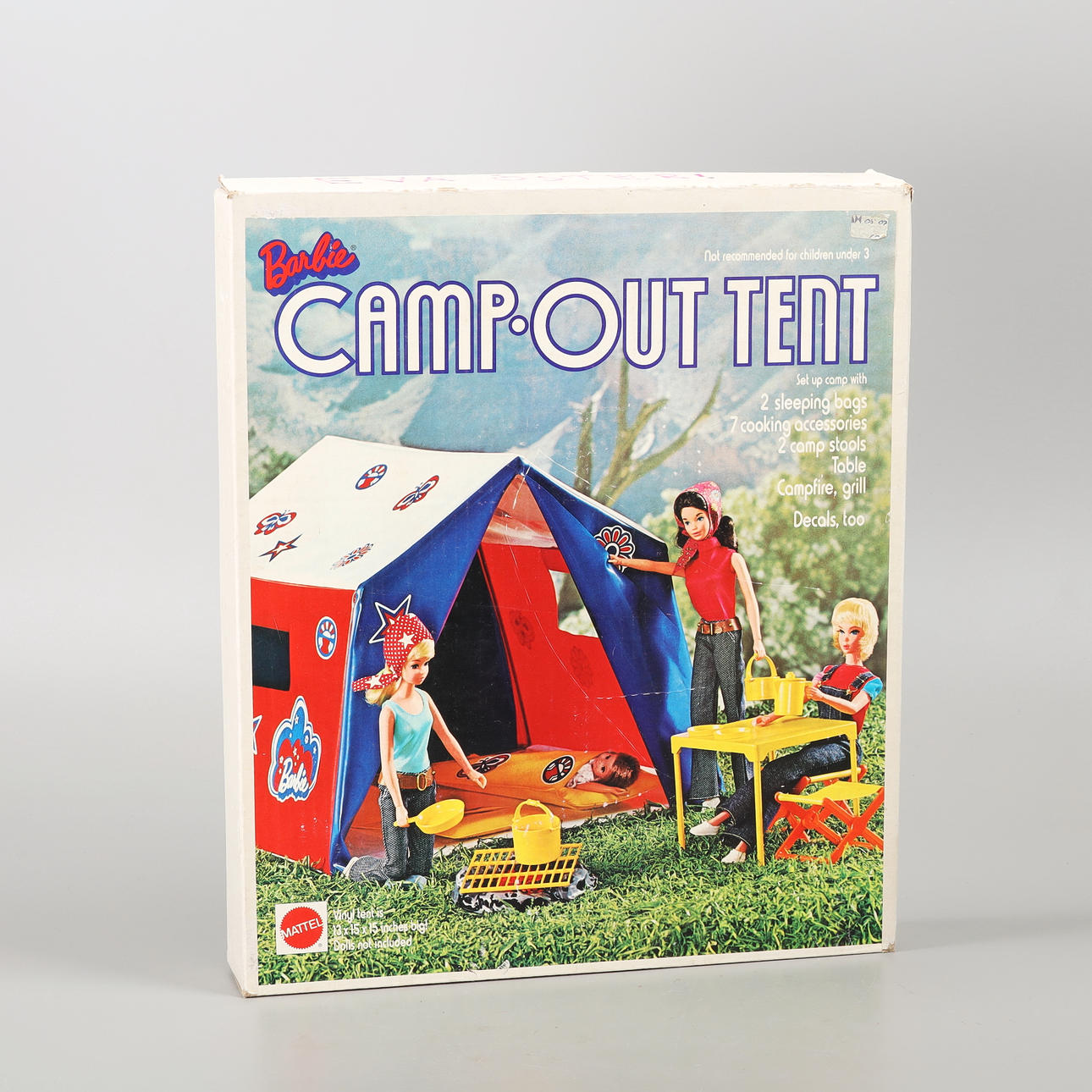 BARBIE, CAMP-OUT TENT, 1970-tal.