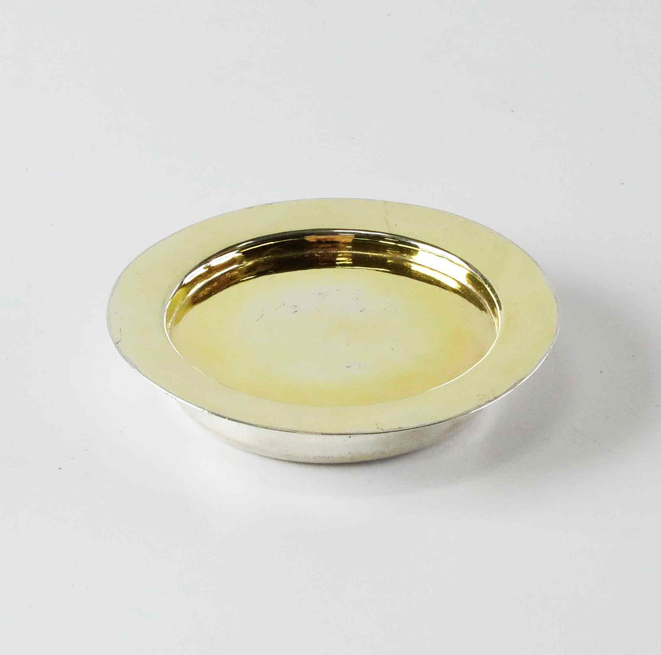 GUSTAF FOLCKER. ashtray, silver, Stockholm, 1844.