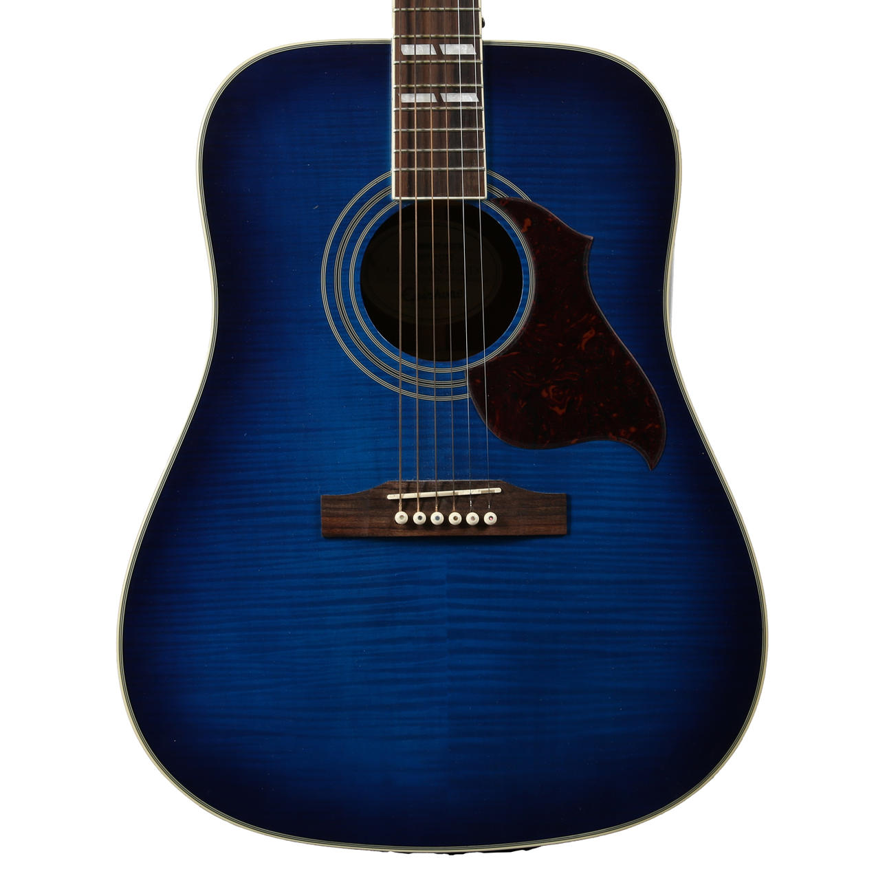 EPIPHONE HUMMINGBIRD ARTIST 'BLUE BURST' ACOUSTIC GUITAR