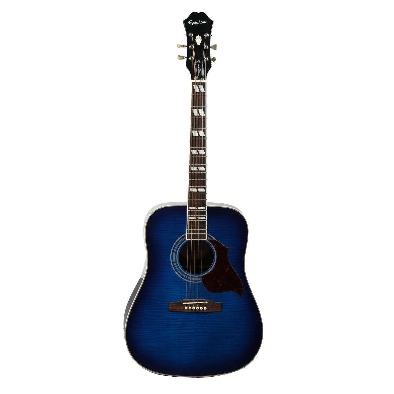 EPIPHONE HUMMINGBIRD ARTIST 'BLUE BURST' ACOUSTIC GUITAR