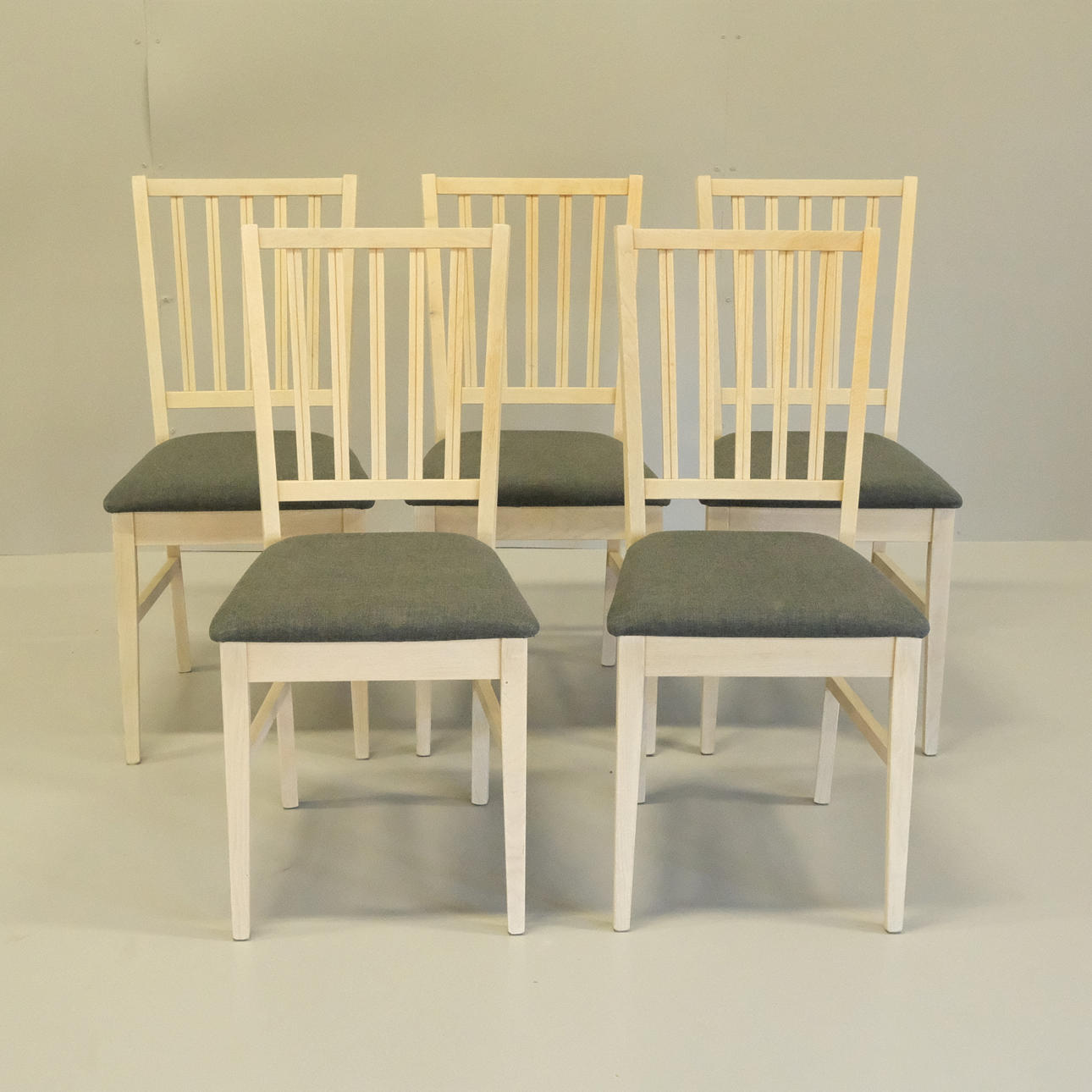 FÜNF STÜHLE, „FILIPPA“, EICHE, ROWICO HOME.