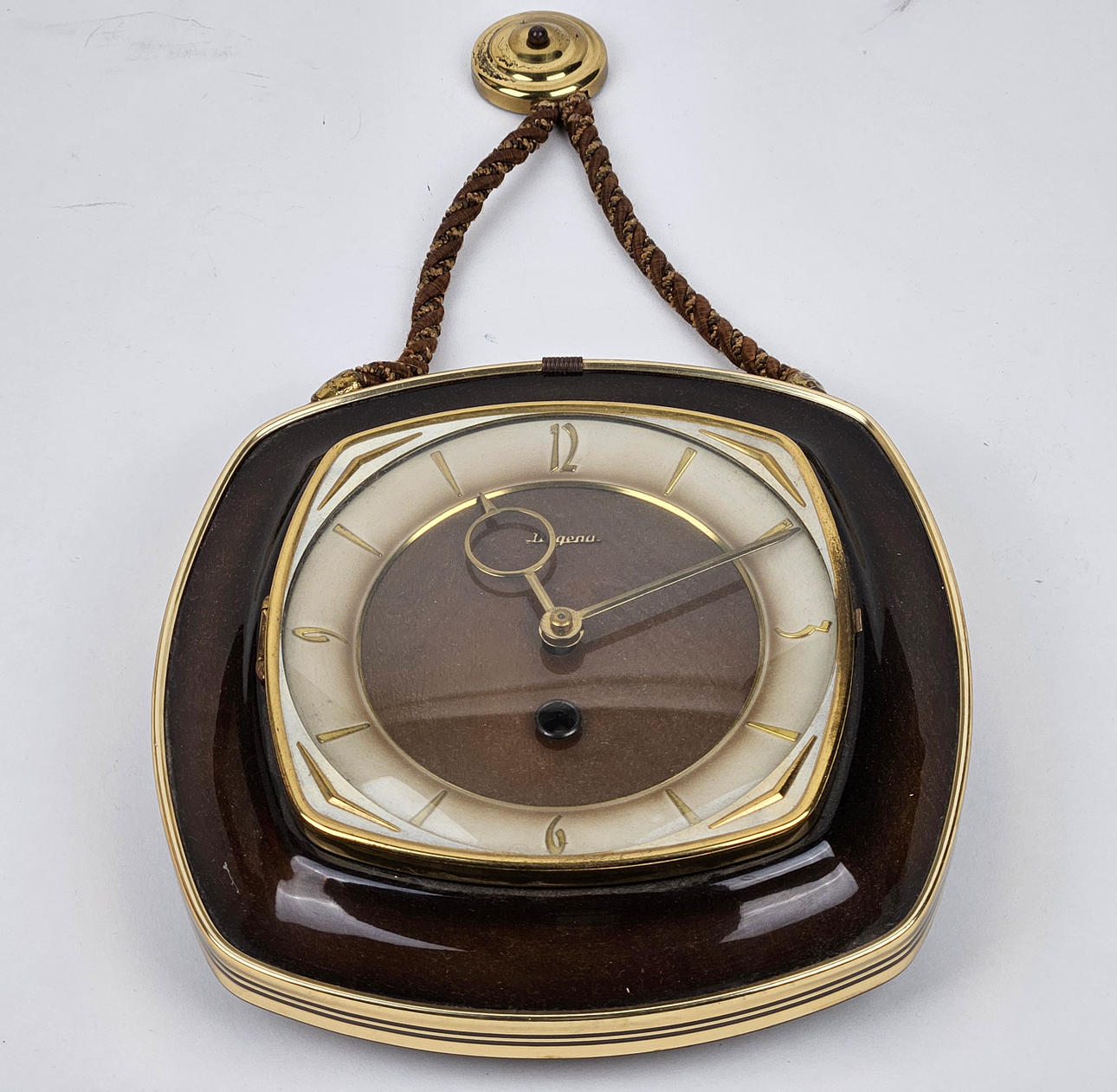 A wall clock, Dugena, 1960s.