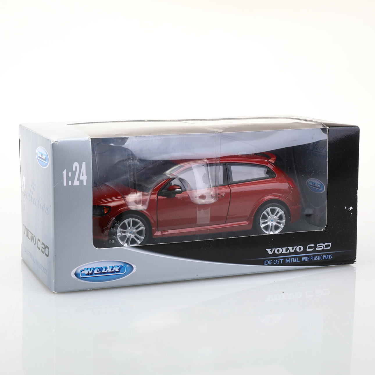 MODELLBIL, Volvo C 30, Welly, 1:24.