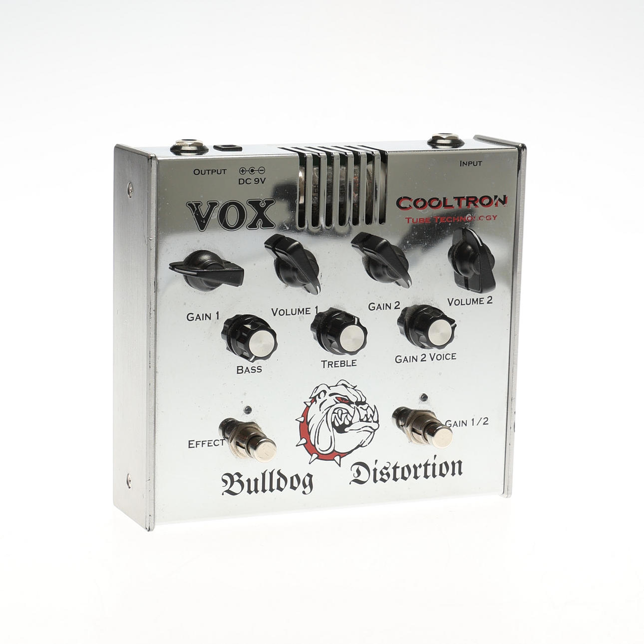 GUITAR PEDAL. Vox, “Bulldog”, Distortion, Tube- 2 channels
