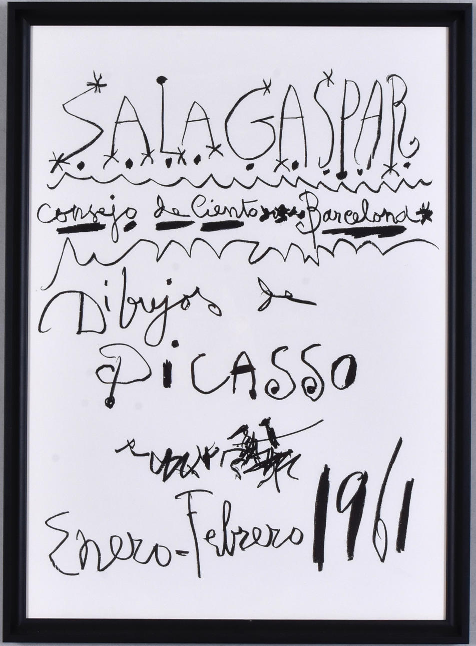 PABLO PICASSO. lithograph.