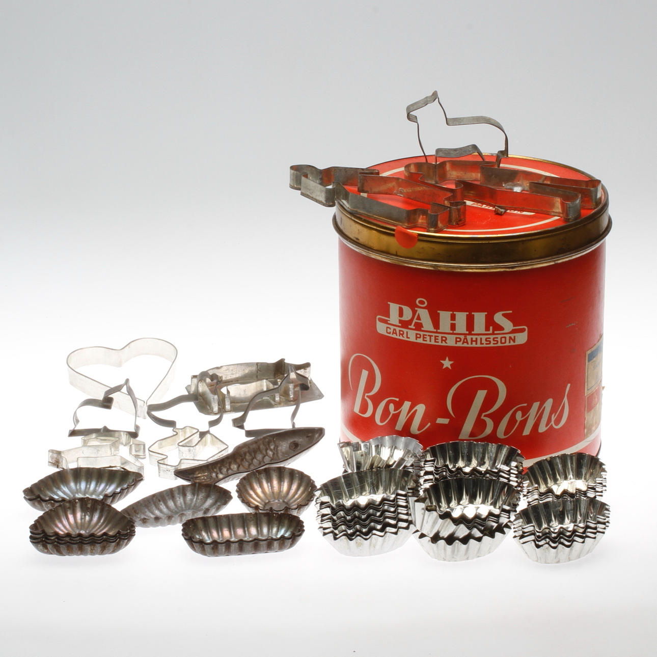 PLÅTBURK, "Bon-Bon", Påhls, Carl Peter Påhlsson.