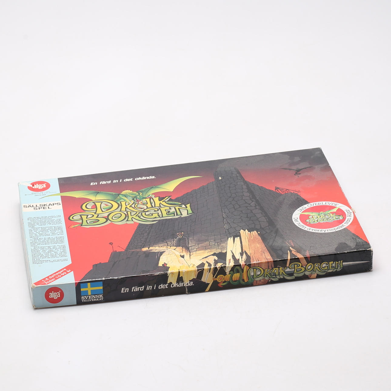 BRÄDSPEL, Drakborgen, Alga, Sverige.