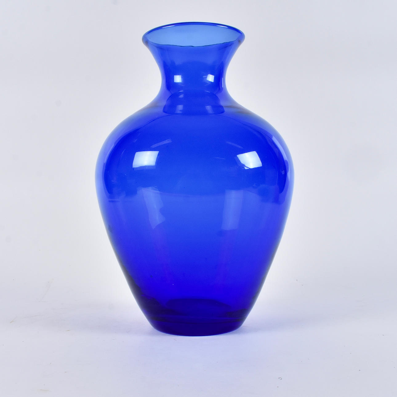 Vase, glass, Rejmyre, signed.
