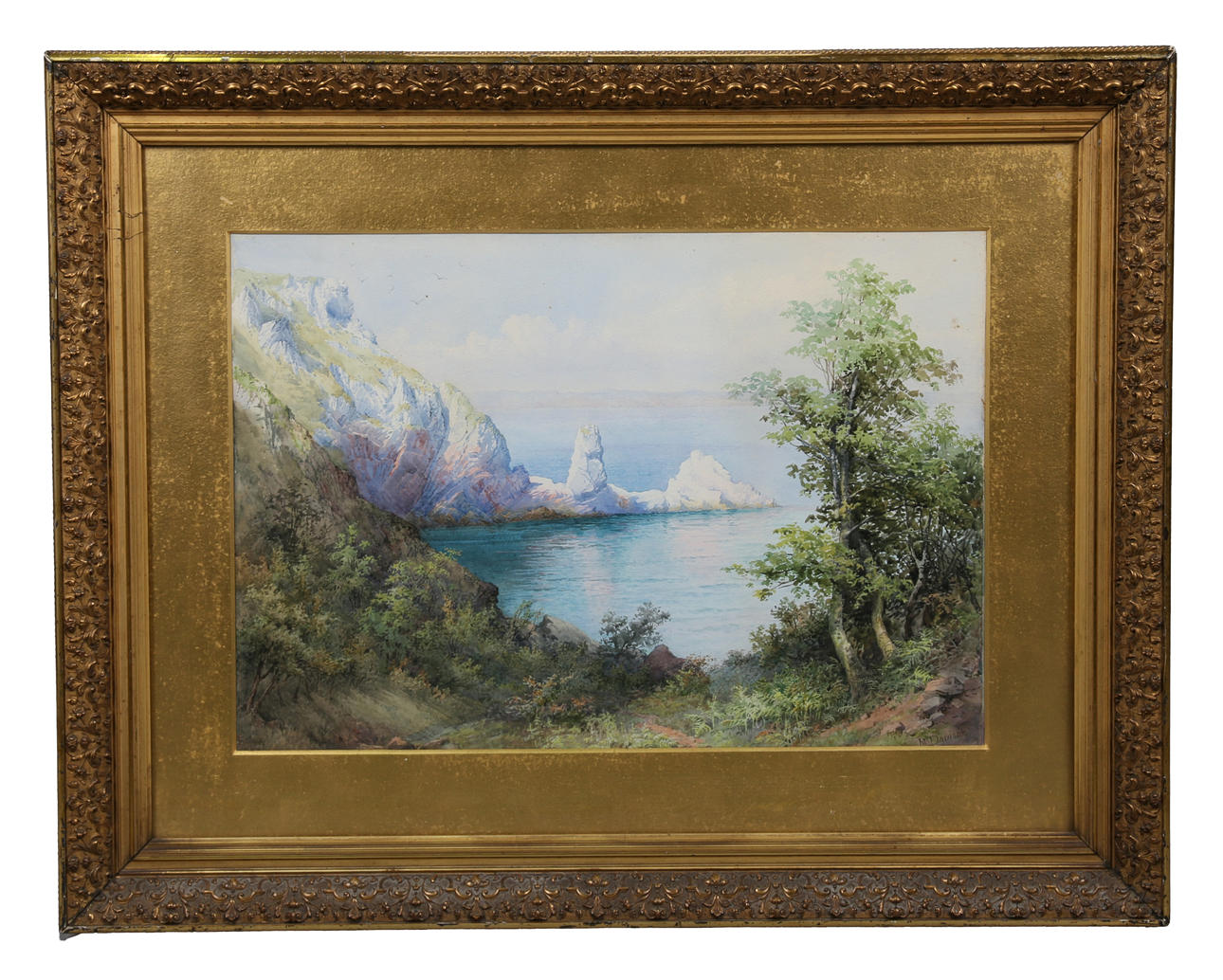 M DAVIDSON (19TH/20TH CENTURY) "COVE".