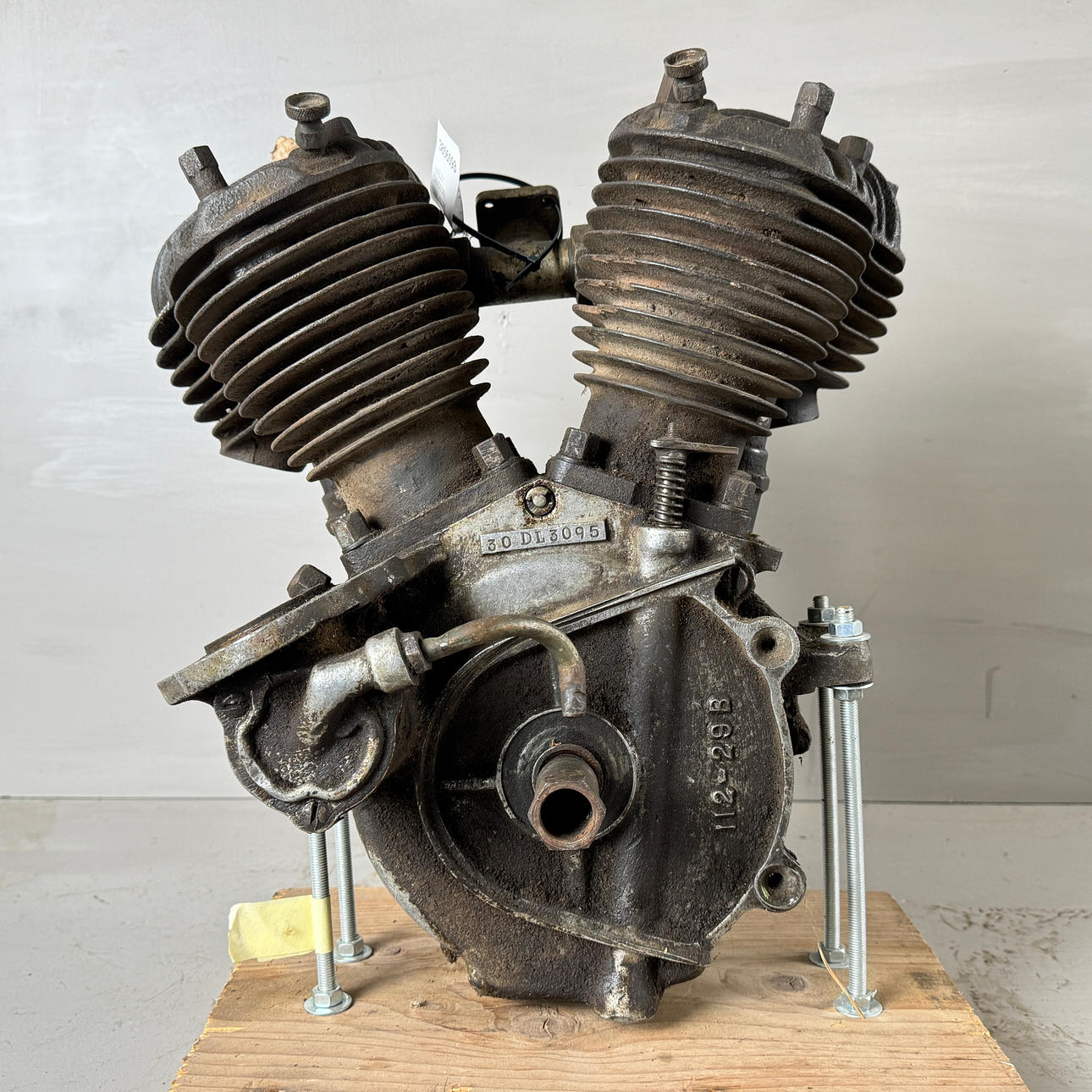HARLEY DAVIDSON, engine, model DL, 1930, USA.
