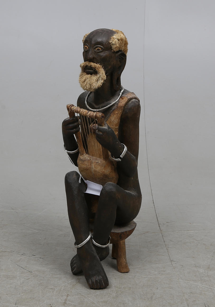 SKULPTUR, trä, Afrika, 1900-tal.