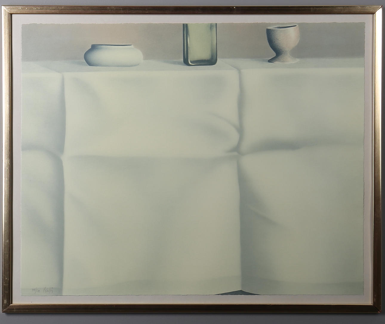 PETER FRIE. Stilleben, 2 st färglitografier, oidentifierade signaturer, numrerade.