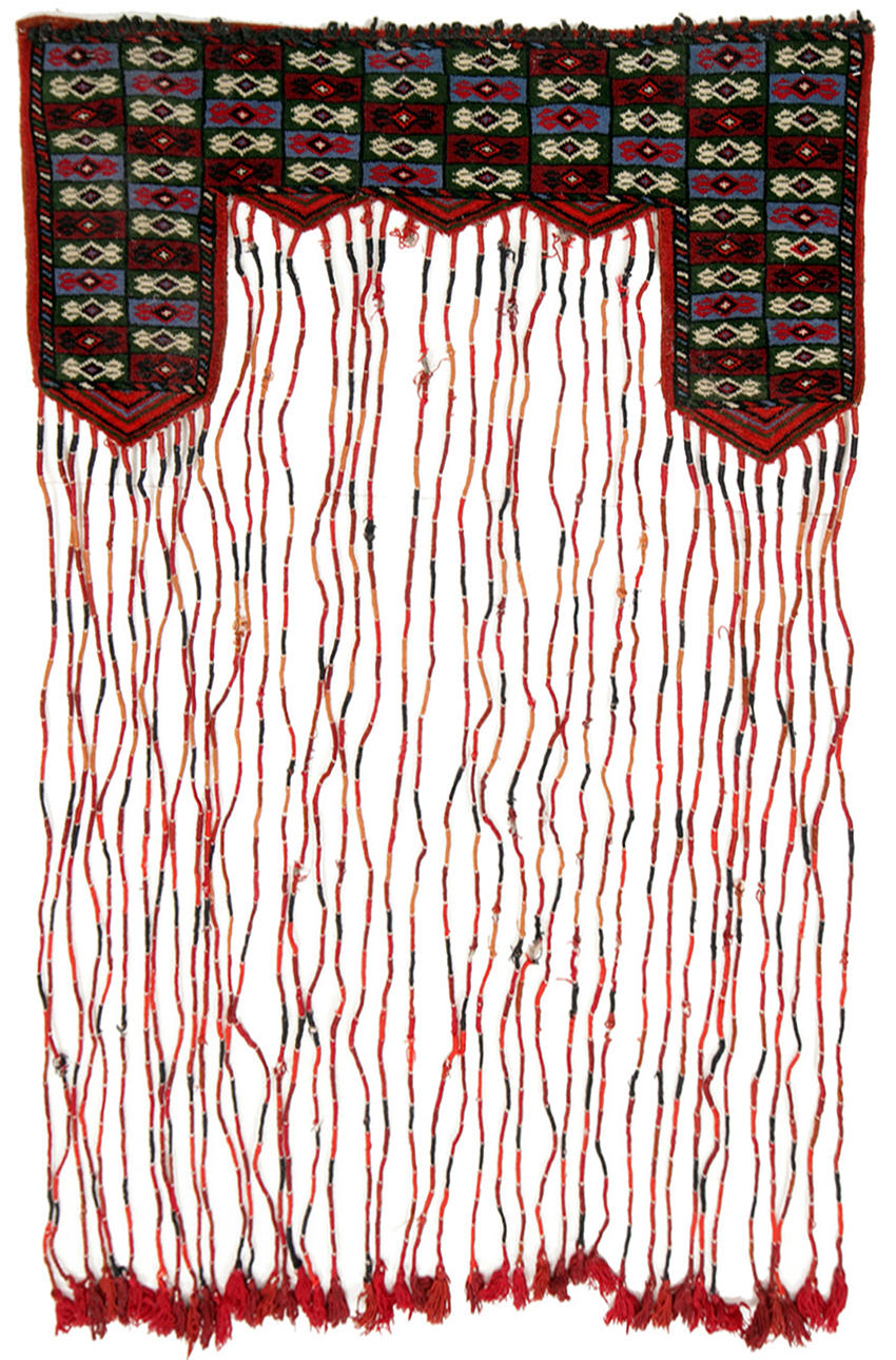HÄST-HALSBAND, TURKMEN, PERSIEN, 195 x 103 cm.