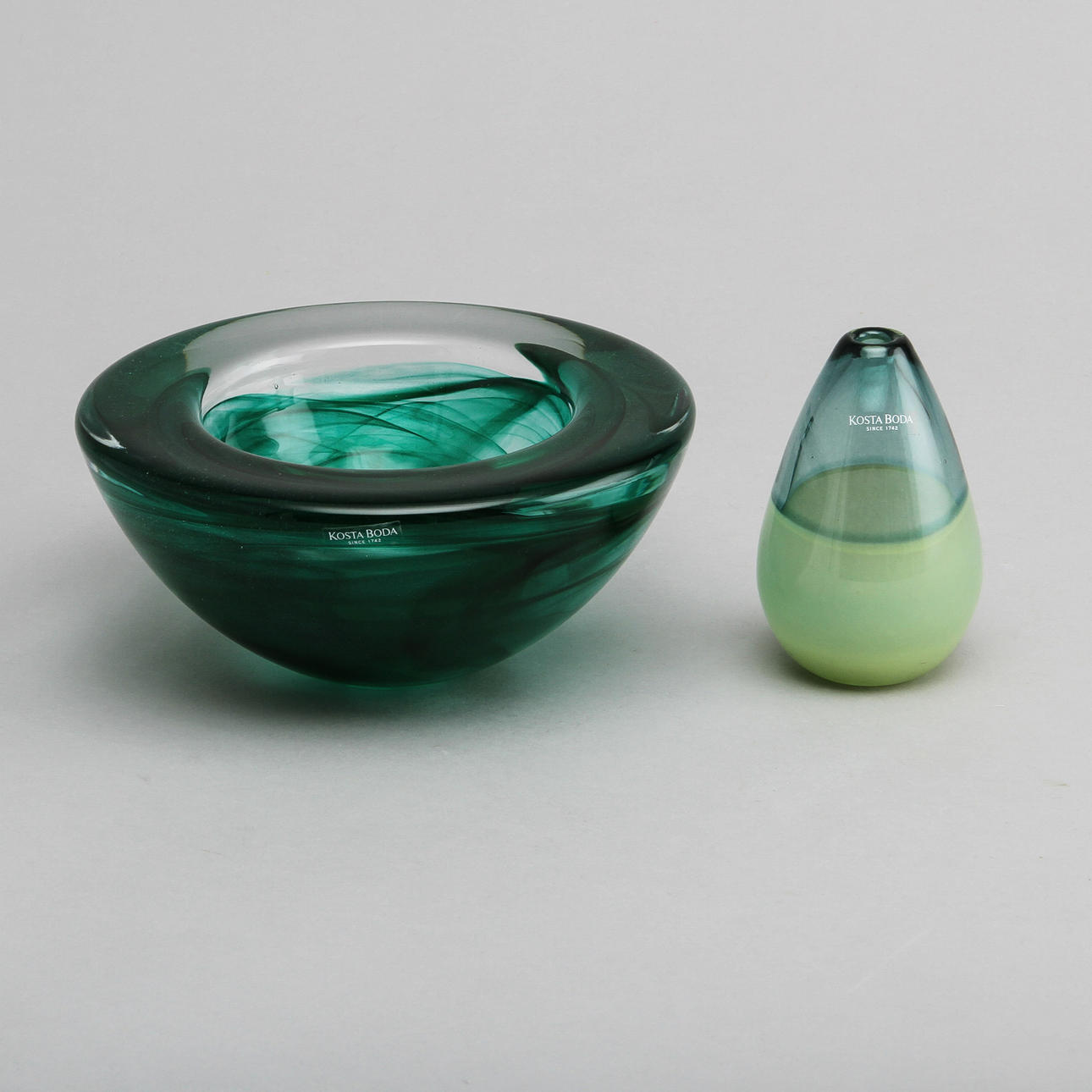 SKÅL och VAS, glas, Kosta Boda.