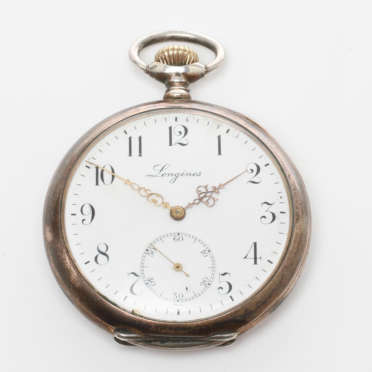 FICKUR, silver, Longines.