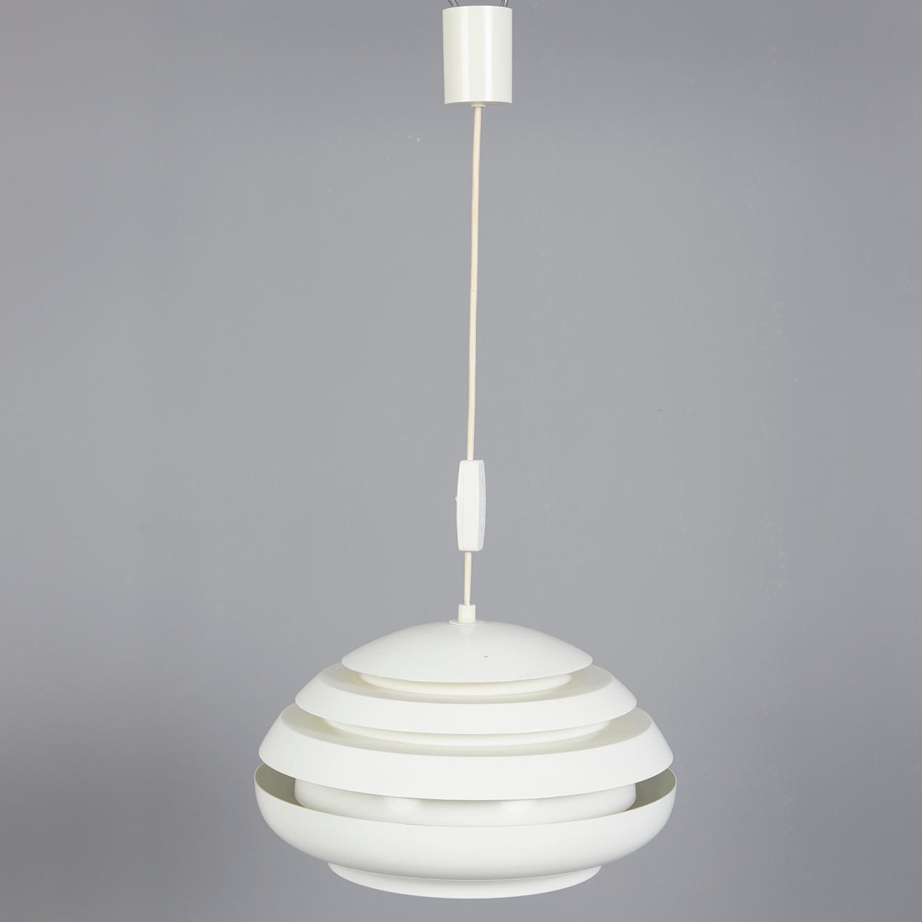 Deckenlampe / Pendelleuchte, Aluminium.