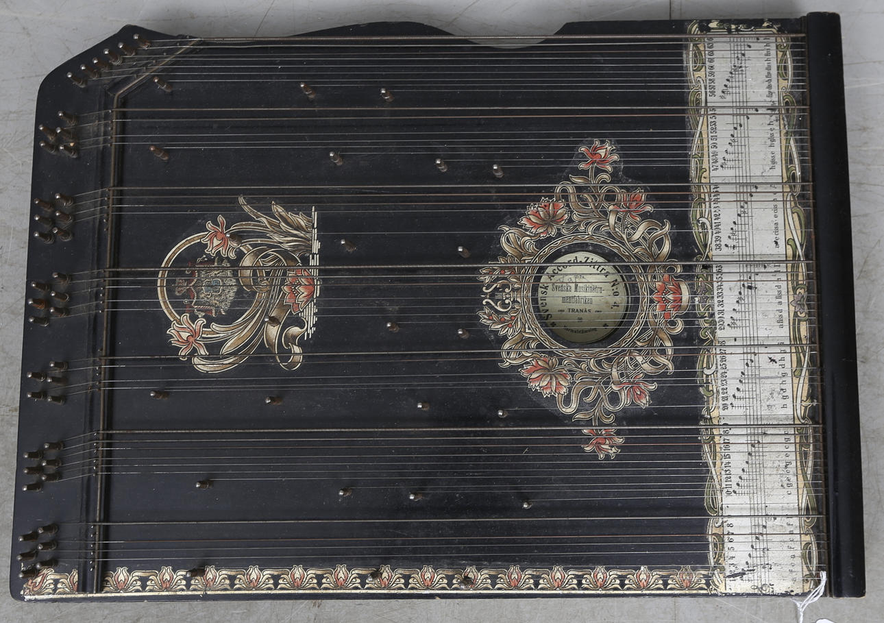 CITTRA, Svenska Musikinstrumentfabriken, Tranås.