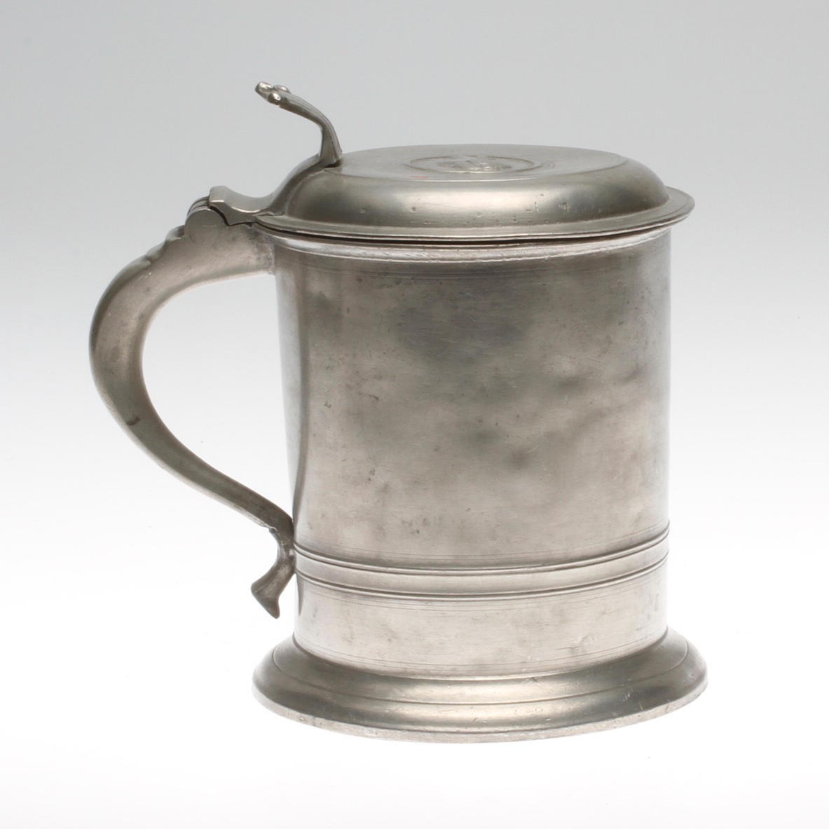 DRYCKESKANNA, tenn, Mathias Norling, Jönköping 1847.