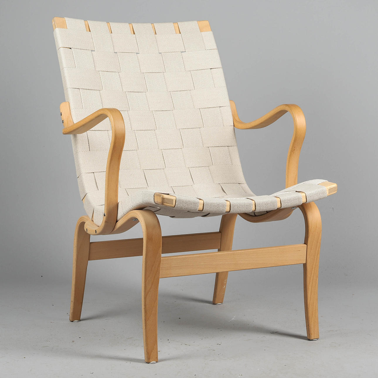 BRUNO MATHSON. Armchair, “Eva” Bruno Mathsson International.