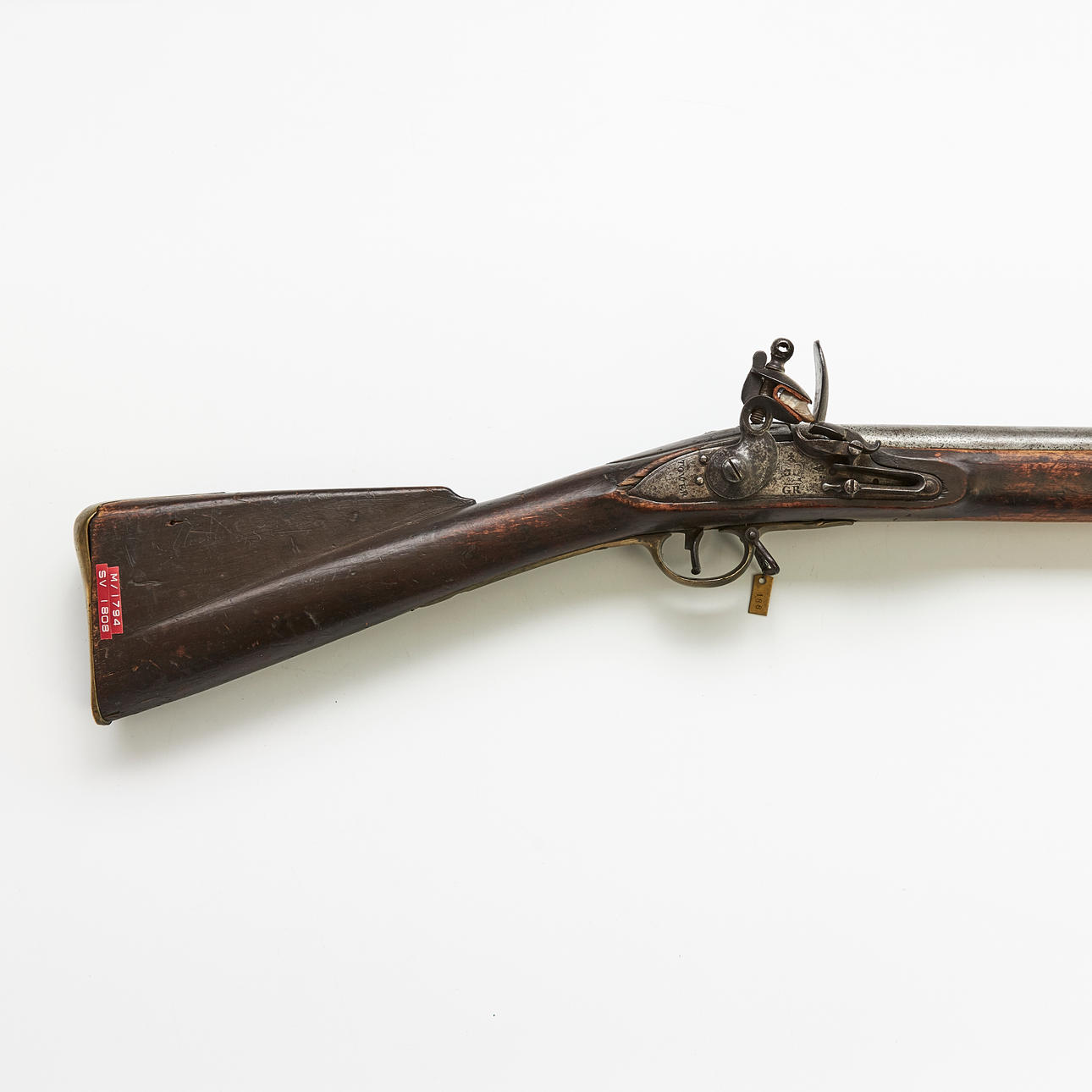 FLINTLOCK RIFLE, British-Swedish, so-called subsidy rifle, marked Tower ...