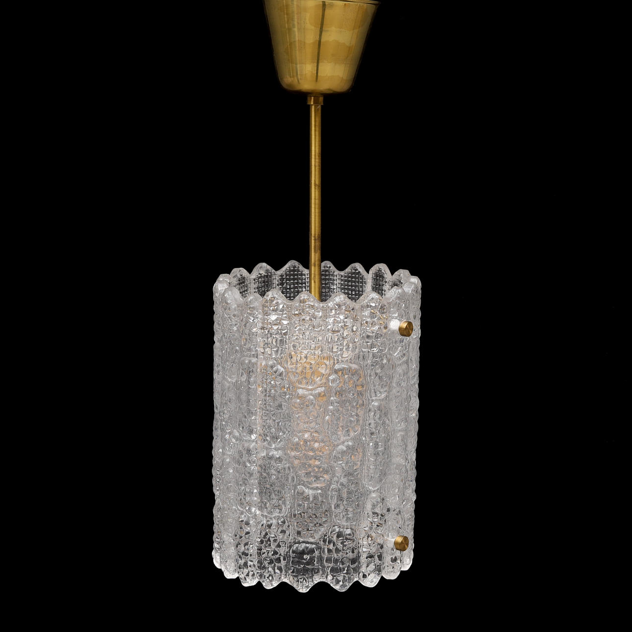 CARL FAGERLUND. Ceiling lamp, Orrefors.