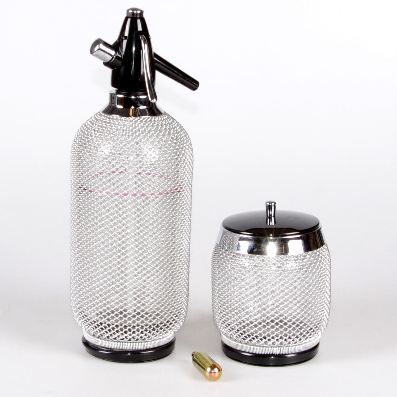 SIFON, med ishink och tillbehör, 1900-talets andra hälft.