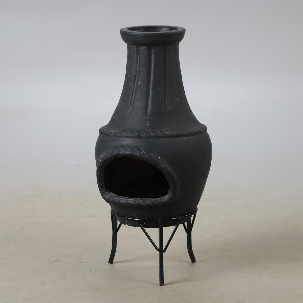 ELDSTAD, keramik med smidesunderrede, 2000-tal.