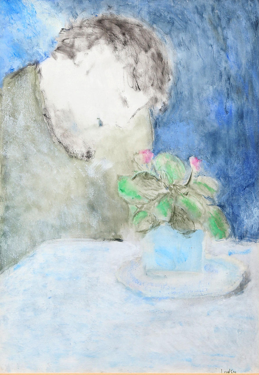 SPANISH SCHOOL, 20TH CENTURY. En ung kvinna.