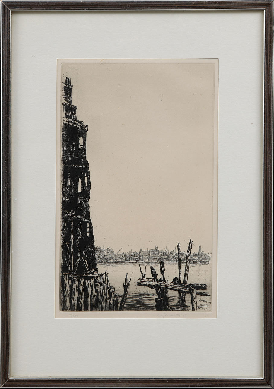 GRAPHIC SHEETS, 3 pcs, signed and numbered.