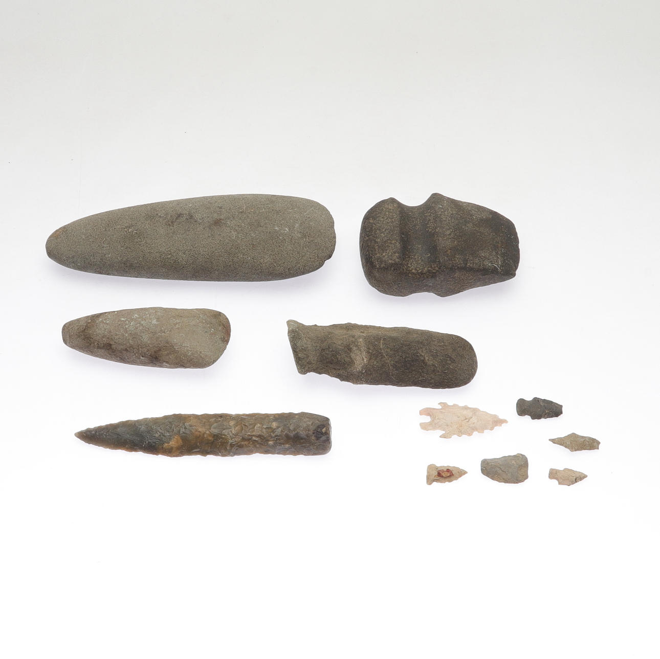 STONE AGE MODELS, 11 pieces.