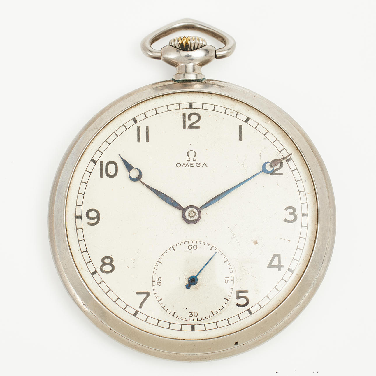 OMEGA, lommeur, stål, 1920/30'erne.
