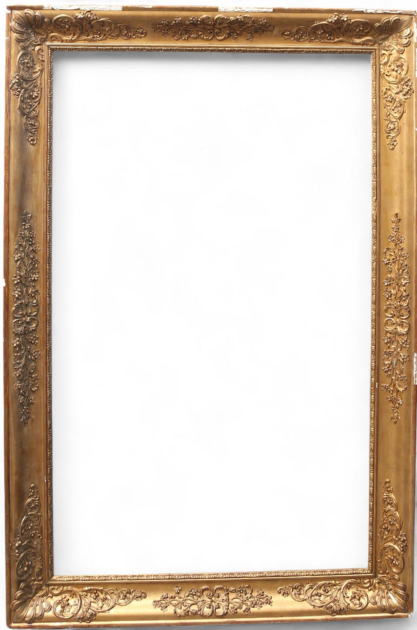Large Elizabethan frame in gilt wood and stucco, 19th Century ...