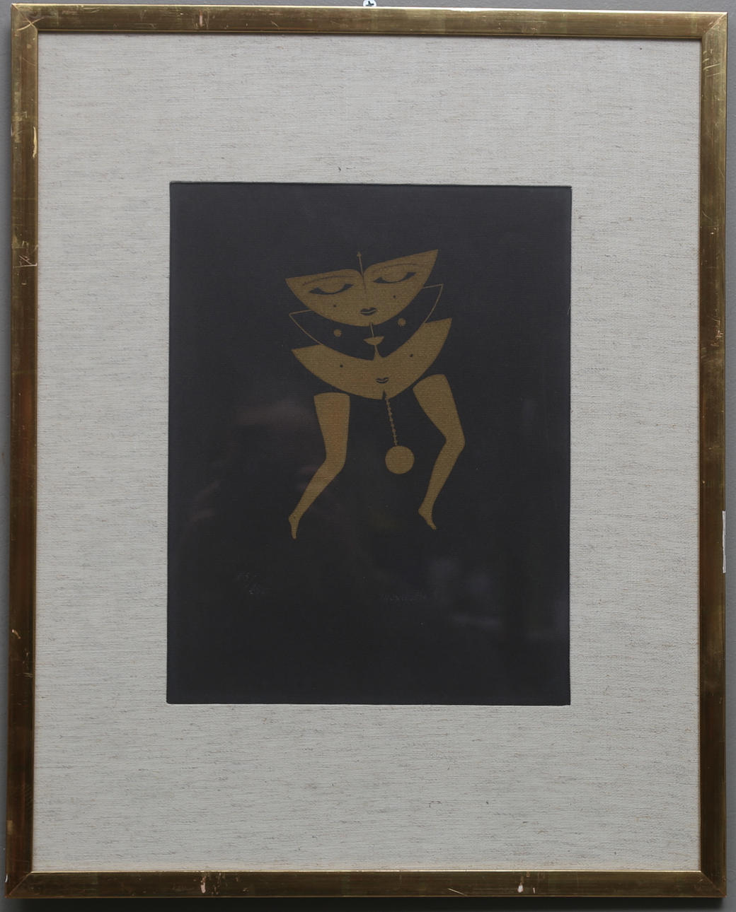 MAX WALTER SVANBERG. Färglitografi, signerad och numrerad 15/250.