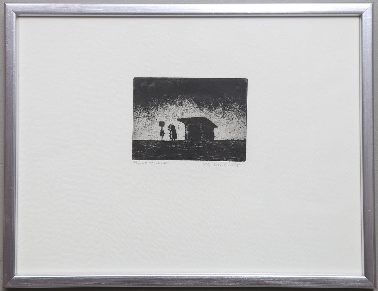 ULF LUNDKVIST. Etsning, signerad och numrerad 47/120.