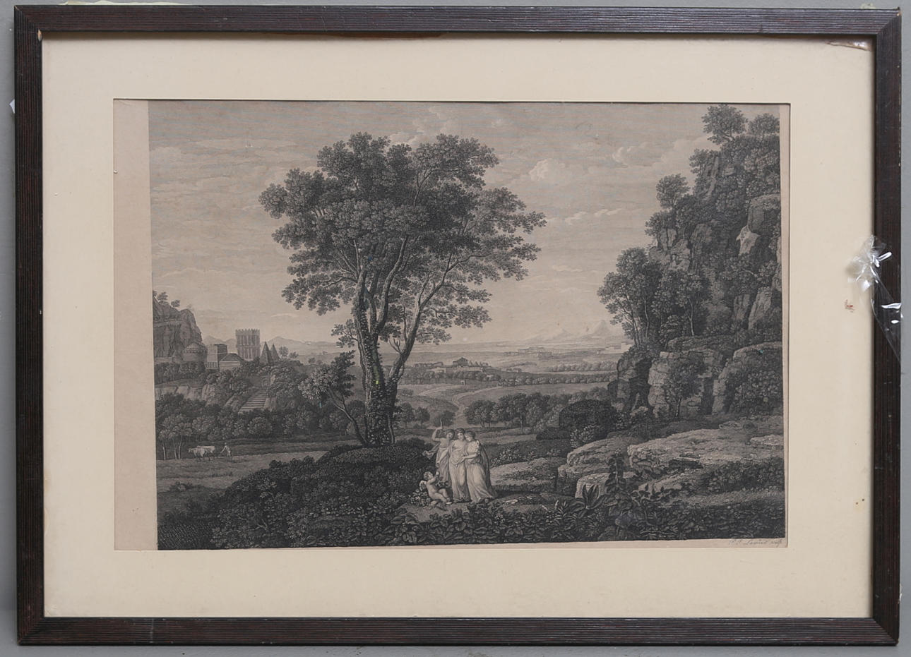 P.J. LAMINIT. KOPPARSTICK, 1810/20-tal.