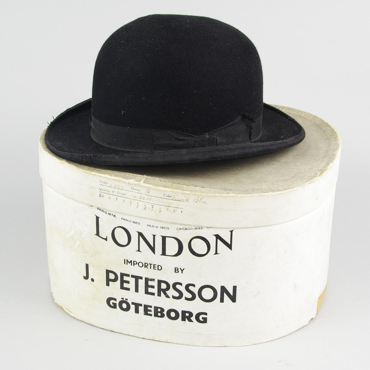 HATT SAMT HATTASK, importerad av C.H. Ström & Co.