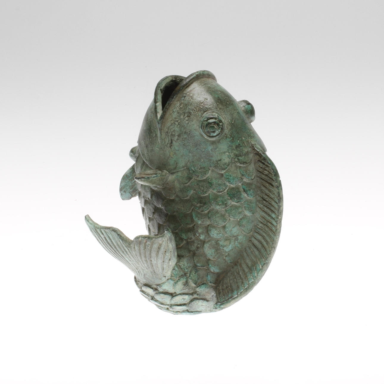 SKULPTUR, bronspatinerad metall. Orientalisk. 2000-tal.