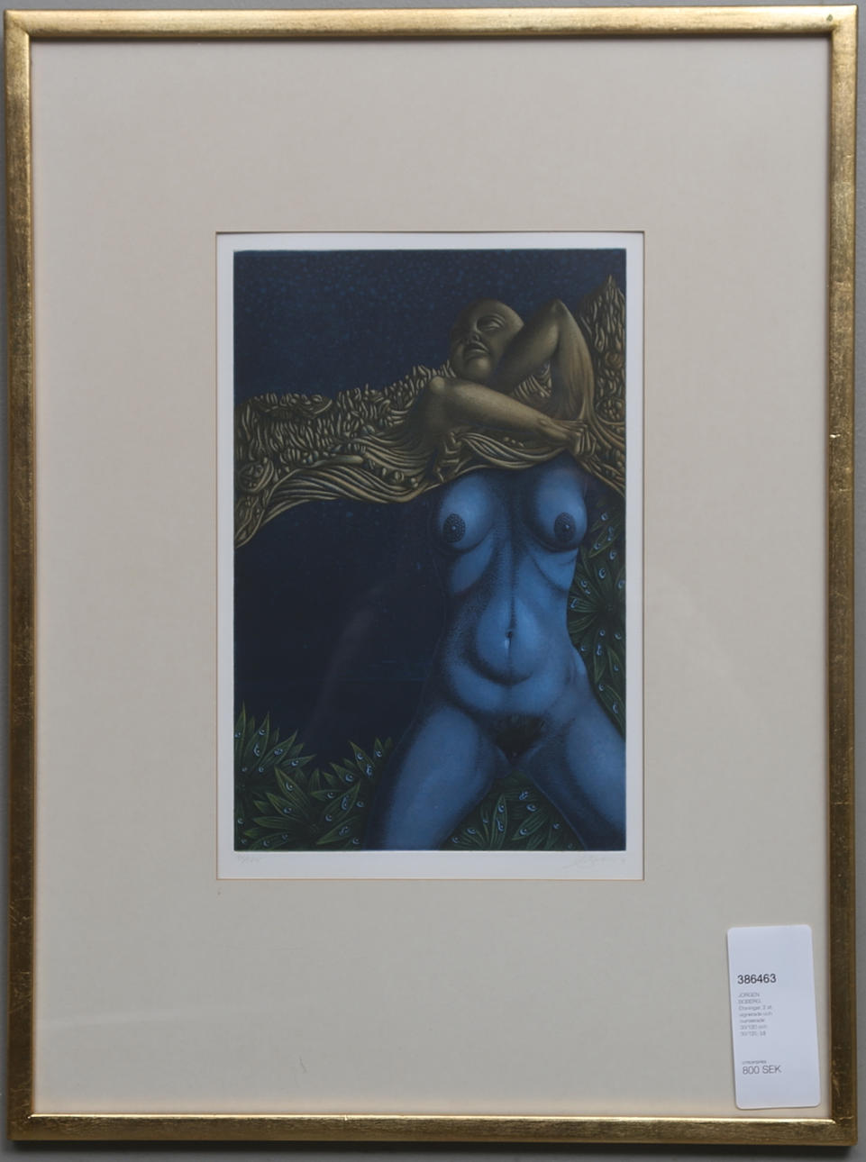 JÖRGEN BOBERG. Etsningar, 2 st, signerade och numrerade 30/120 och 30/125.