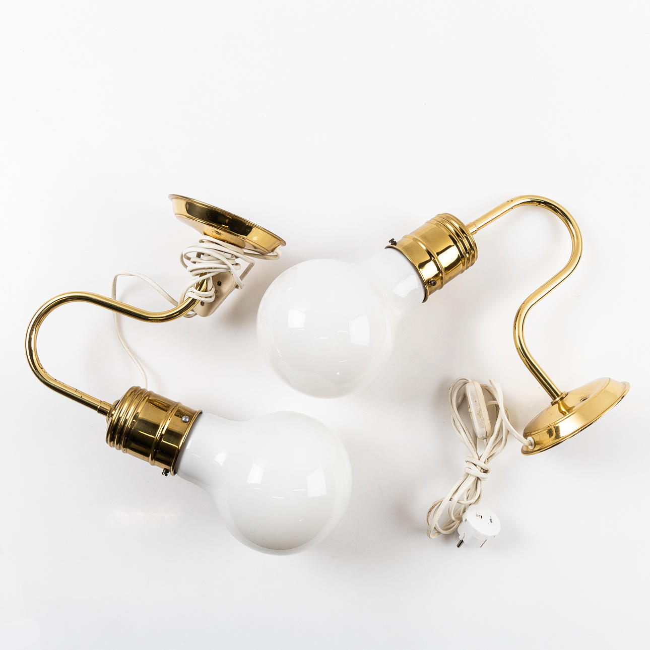 VÄGGLAMPOR, ett par, Ikea, 1900-talest andra hälft.